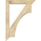 Ekena Millwork Westlake Traditional Rough Sawn Bracket w/ Offset Brace, Douglas Fir, 6"W x 32"D x 44"H BKT0604X32X44WTL01RDF - alternate 3